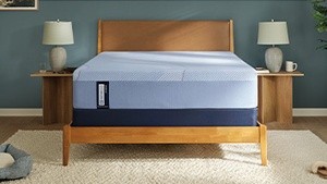 Posturepedic Hybrid mattress in a styled room