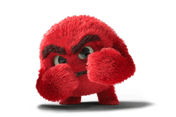 Bed Ache holding his fists up