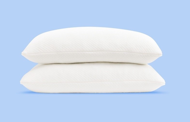Stack of bundle pillows
