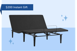 Ease Power Base on a light blue background with sparkle icons and a $200 Instant Gift flair