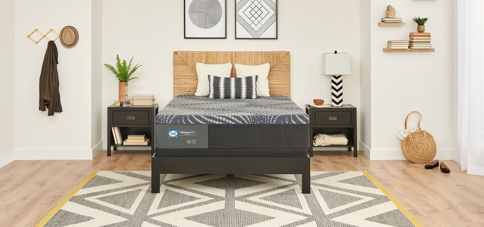 Posturepedic plus mattress styled