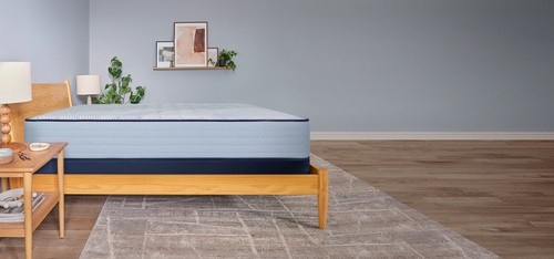 Posturepedic Spring mattress on a flat foundation